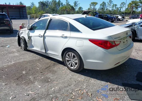 2012 Hyundai Sonata Gls z USA, uszkodzony, nr VIN 5NPEB4AC9CH491160